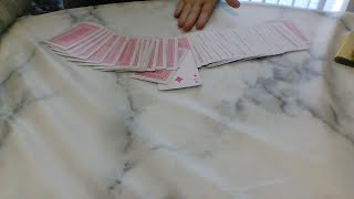 how to do the drunk shuffle card trick