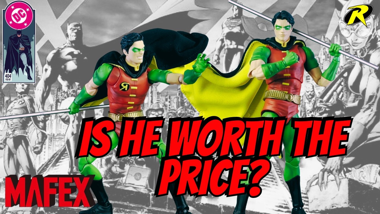 Is He Worth The Price? MAFEX Hush Robin REVIEW - YouTube