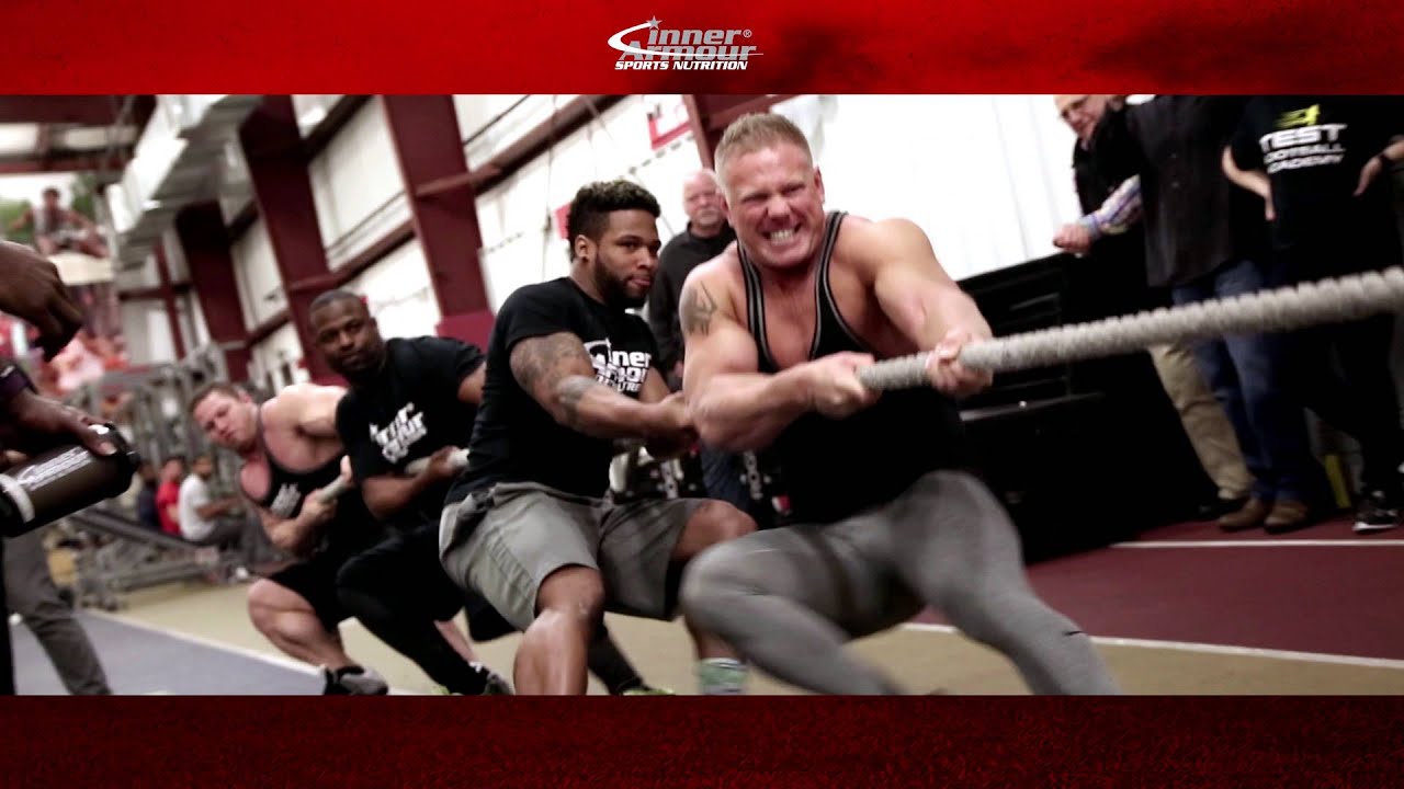 Football Players vs. Bodybuilders Challenge Short Trailer 2016 [1080 p