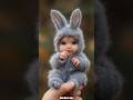 Cute little baby 👶| Bunny style 🐰| dudi dudi dam dam 🩶🤍181 #shorts #viral #cutebaby #funny #trending