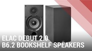 Elac Debut 2.0 B6.2 Bookshelf Speakers - Quick Review India