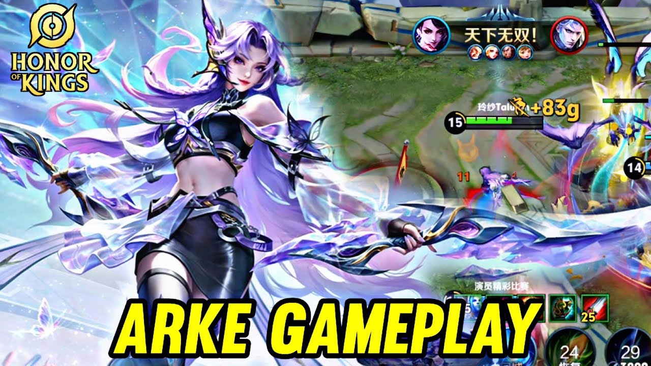 HOK : ARKE GAMEPLAY | IN JUNGLE - HONOR OF KINGS