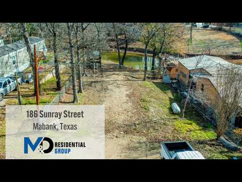 186 Sunray Street, Mabank, TX home video tour