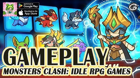 MONSTER CLASH IDLE RPG GAMEPLAY - MOBILE GAME (ANDROID/IOS)