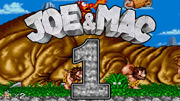 Lets Play Joe & Mac - Part 1 - Das erste Abenteuer von Joe & Mac