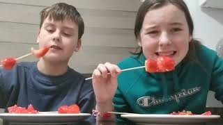 Asmr Eating Candied Fruitoa Asmrr