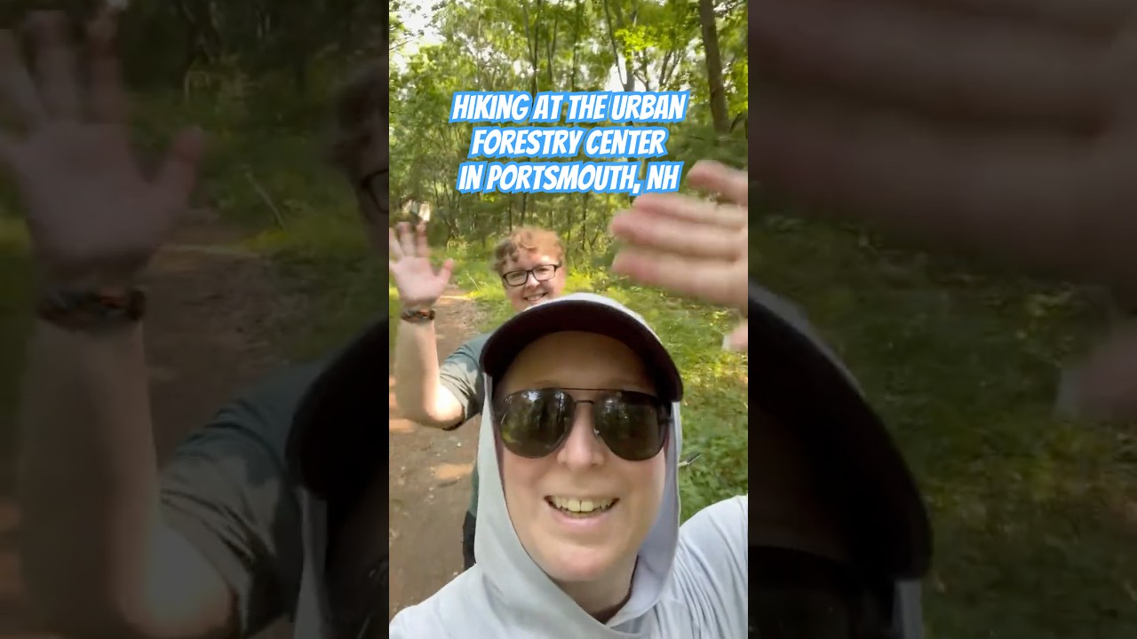 Hiking at the Urban Forestry Center in Portsmouth, NH | Woods, Water, Ruins 