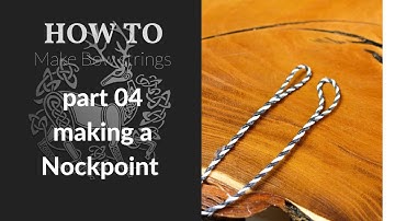 Fairbow DVD Making Traditional Bowstrings the Easy Way, part 04, 