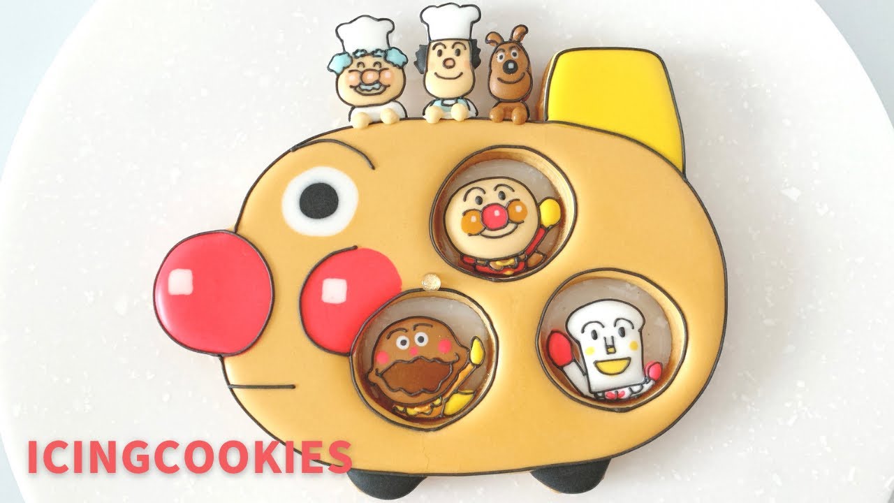 アンパンマン  ピカチュウ　アイシングクッキー アンパンマン ピカチュウ アイシングクッキー