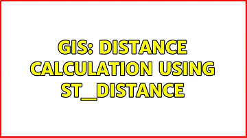 GIS: Distance calculation using ST_Distance (2 Solutions!!)
