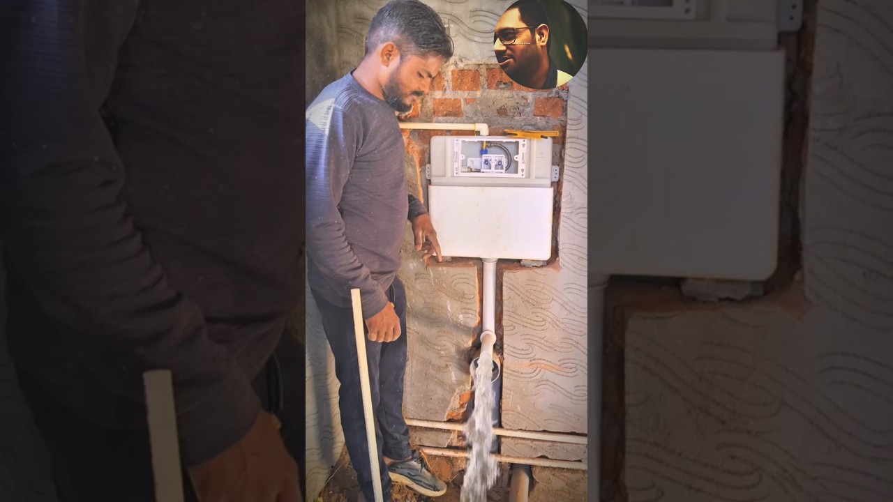 risk nahin to kuchh nahin,||  flush tank installation||conceal flash tank 