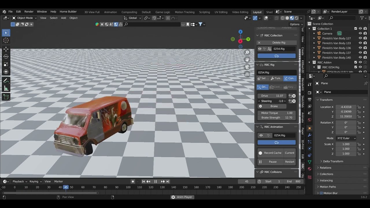 "Unleashing the Flavors: Revving Up Your Appetite with Blender's Game Design & Food Truck Animation!