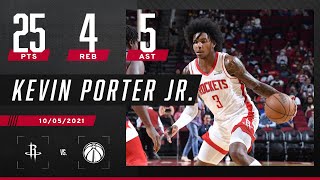 Kevin Porter Jr. shows out in preseason opener | Full Game Highlights
