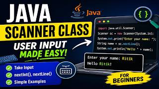 Java Input Output Basics | Scanner Class for Beginners | Java Easy Hai!!