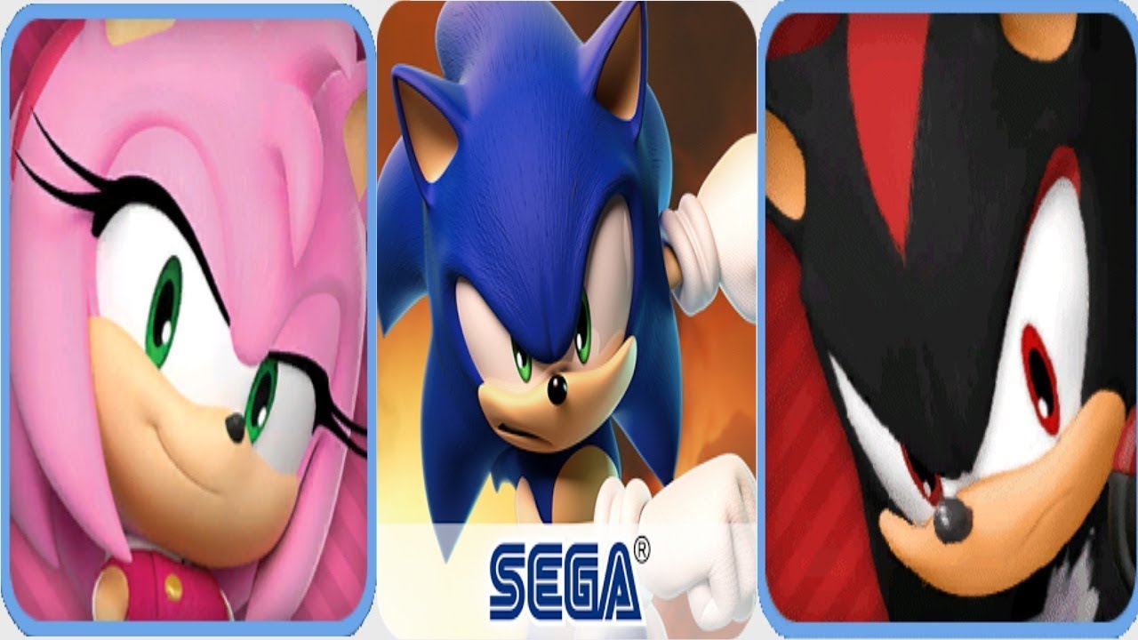 Sonic Dash 2 Sonic Boom Shadow VS Sonic Forces VS Sonic Boom Amy ...
