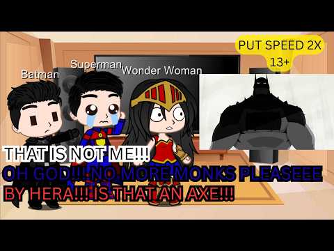 Justice League reacts to ABOLUTE BATMAN MEETS JOKER| SET TO 2X