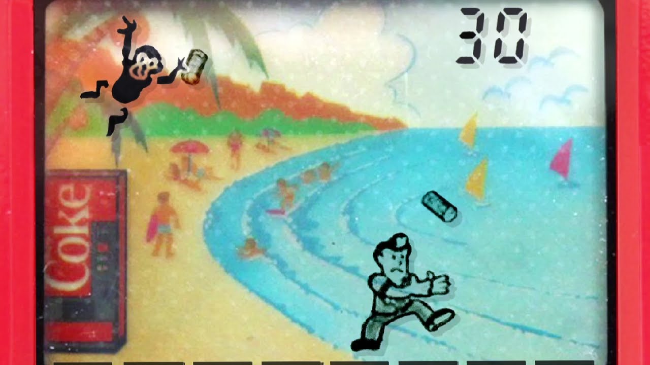 Catch a Coke - Bandai Electronics