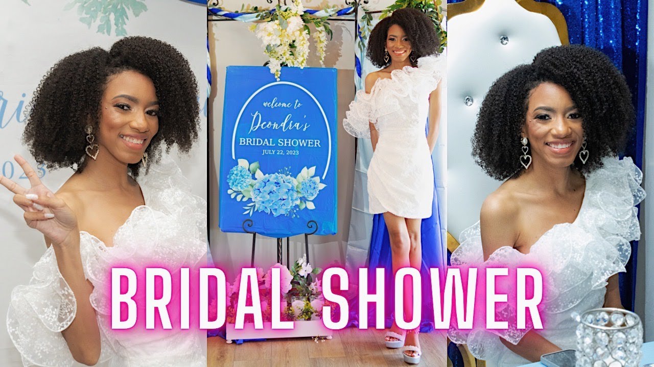 WELCOME TO MY BRIDAL SHOWER | "Something Blue Before I Do" - YouTube