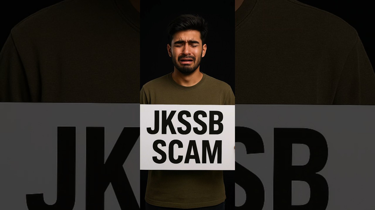 JKSSB Paper Leak Scam | Students Crying for Justice | JKSSB News 2025 ❌⁉️