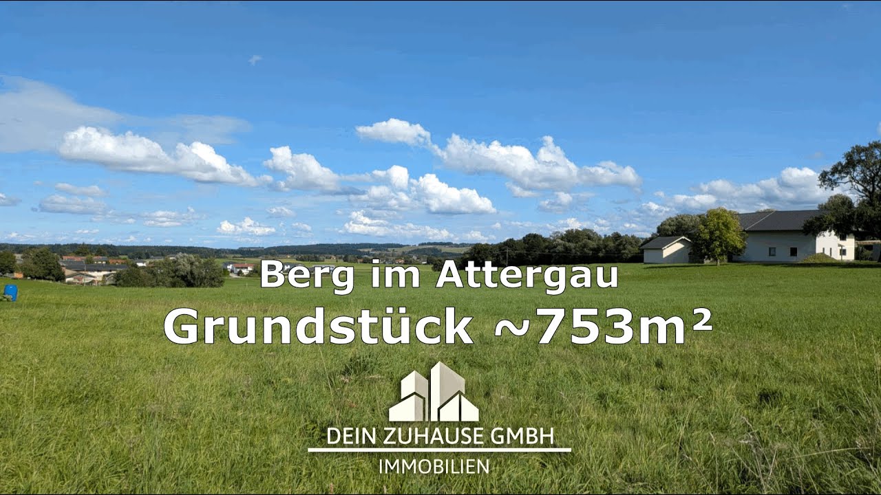 DEIN ZUHAUSE kann auf diesem Grundstück in Berg im Attergau Wirklichkeit werden