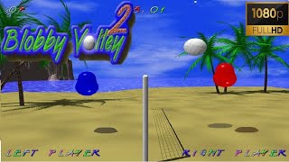Blobby Volley 2 (2013) - Gameplay (PC/Win 10) [1080p60FPS]