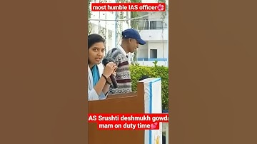 IAS#सृष्टि जयंत देशमुख मैम#ने पहली बार बच्चों#को बताया किIAS#की तैयारी#कैसे करें💕#shorts#viralvideo