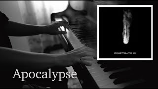 Apocalypse - Cigarettes After Sex piano cover Resimi