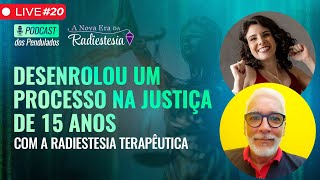 LIVE AQUECIMENTO #20: ELE DESENROLOU UM PROCESSO NA JUSTIÇA DE 15 ANOS COM A RADIESTESIA TERAPÊUTICA