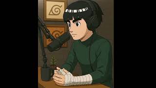 Naruto Interviews Rock Lee 🎙️🔥 | Hard Work vs Talent #naruto #podcast