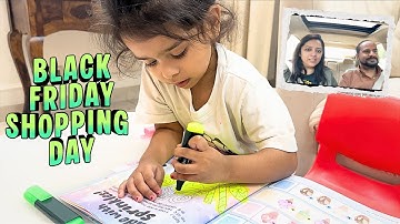 Black Friday Chaos + Cute Kids’ Day | A Real Family Vlog 🇮🇳✨