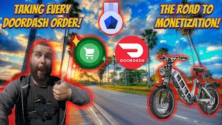 Taking EVERY DoorDash Order as a Platinum Bike Dasher: 2089 Watch Hours!