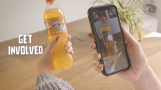 Augmented Reality for Packaging  Fanta Takeover | AR case study