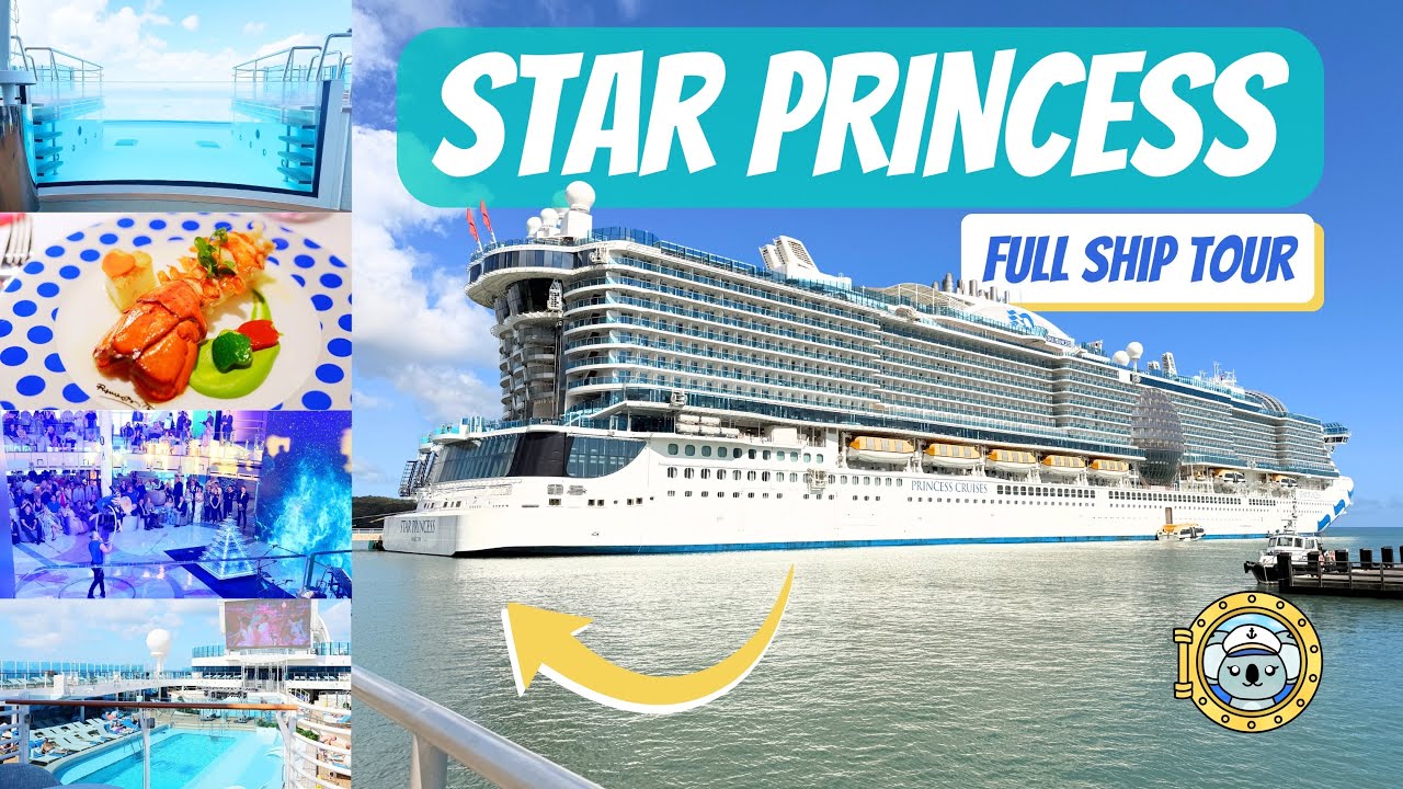 Star Princess Ship Tour | 4k Full Walkthrough