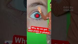 Why do we get RED EYES in photos??