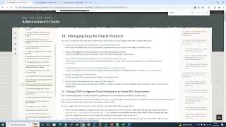 chapter 8: MigrateTDE encryption key from local wallet or key store to Oracle Key Vault