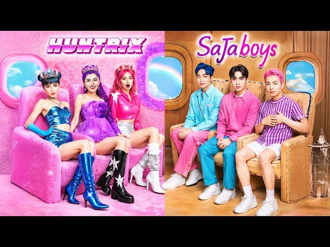 تحول غرفة   رومي ضد ميرا تحدي الغرفة الوردية ضد الزرقاء  