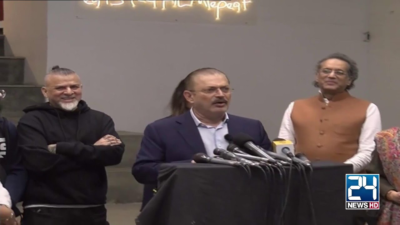 LIVE - Provincial Minister Sindh Sharjeel Inam Memon Address to Ceremony | 24 News HD