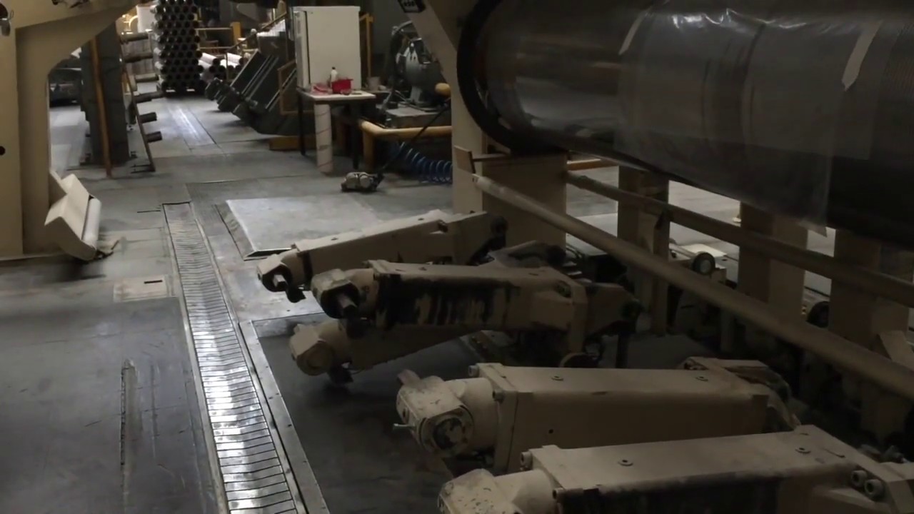 4000 mm Beloit Slitter Rewinder, Type HTC3 ПРС Белойт - YouTube