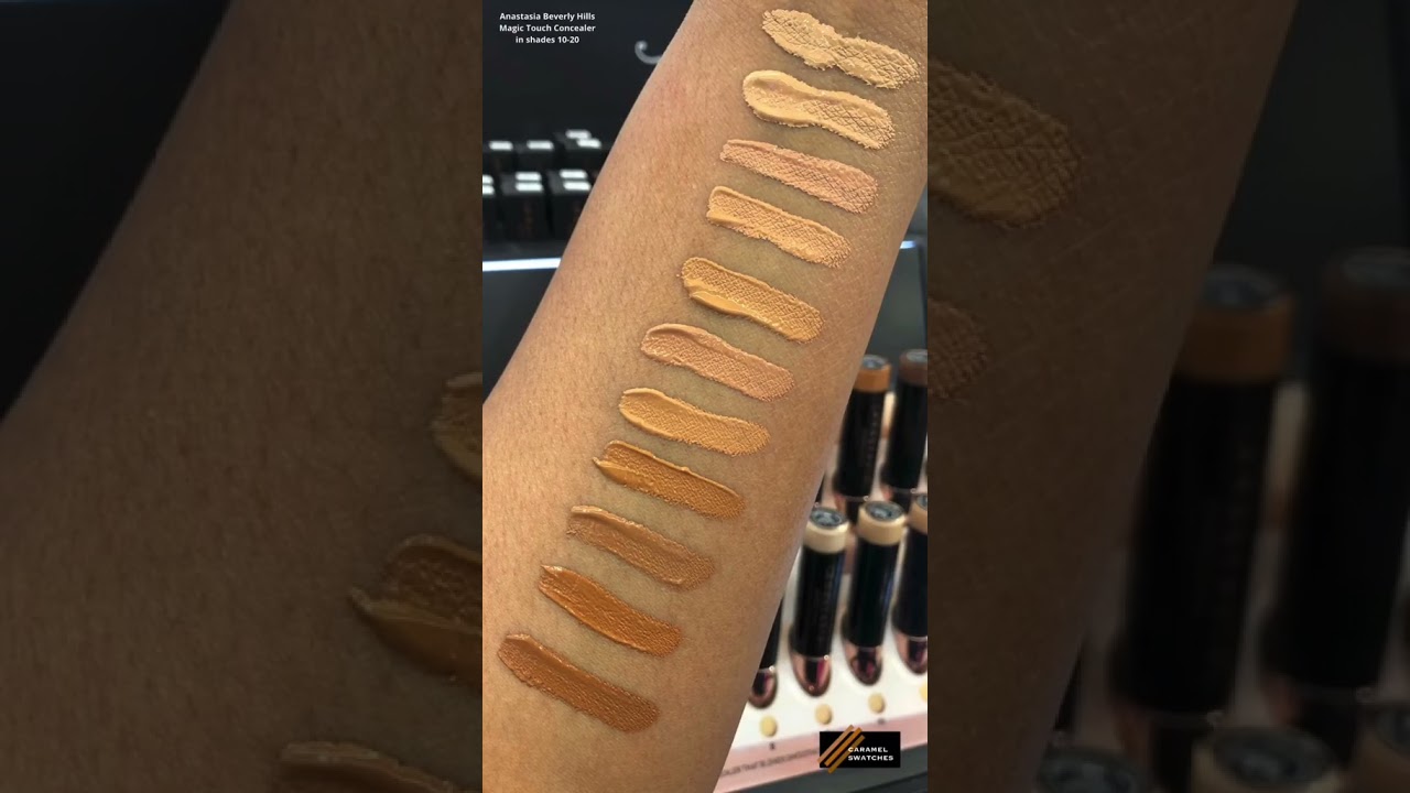 ANASTASIA BEVERLY HILLS | Magic Touch Concealer - Caramel Swatches is now Autumn Swatches