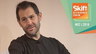 Resy CEO Ben Leventhal at Skift Restaurants Forum 2018