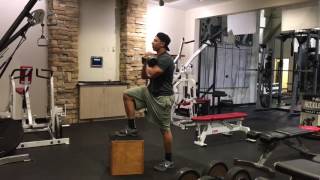 2 - KB Front Rack Sprinter Step Up