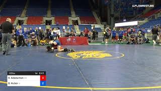 122 Lbs Rnd Of 64 Rodiah Adeduntan Minnesota Vs Brelane Huber Idaho