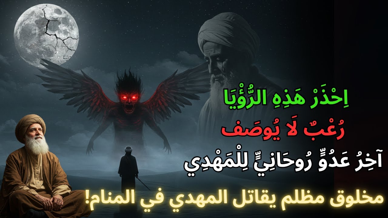 من هو الكيان الغامض الذي يقاتل المهدي في المنام؟ تفسير مرعب يكشفه ابن عربي!
