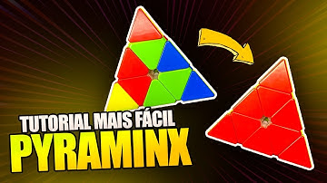 COMO RESOLVER O PYRAMINX - TUTORIAL MUITO FÁCIL
