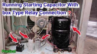how to wire box type relay, compressor relay wiring diagram, box type relay wiring diagram,