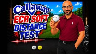 Callaway ERC Soft DISTANCE TEST! ⛳ vs Tiger Cliff Tour & Seed SD-05 screenshot 3