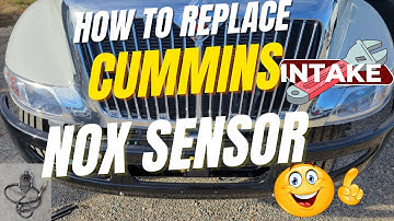 How To Replace Cummins 6.7 Intake NOx Sensor