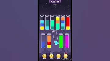 Water Color Sort Puzzle 86 #shorts