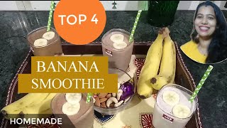 How to make BANANA SMOOTHIE / Banana Smoothie for weight loss