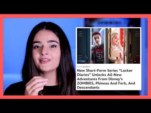 The new vertical Zombies series | Locker Diaries #Zombies #DisneyChannel